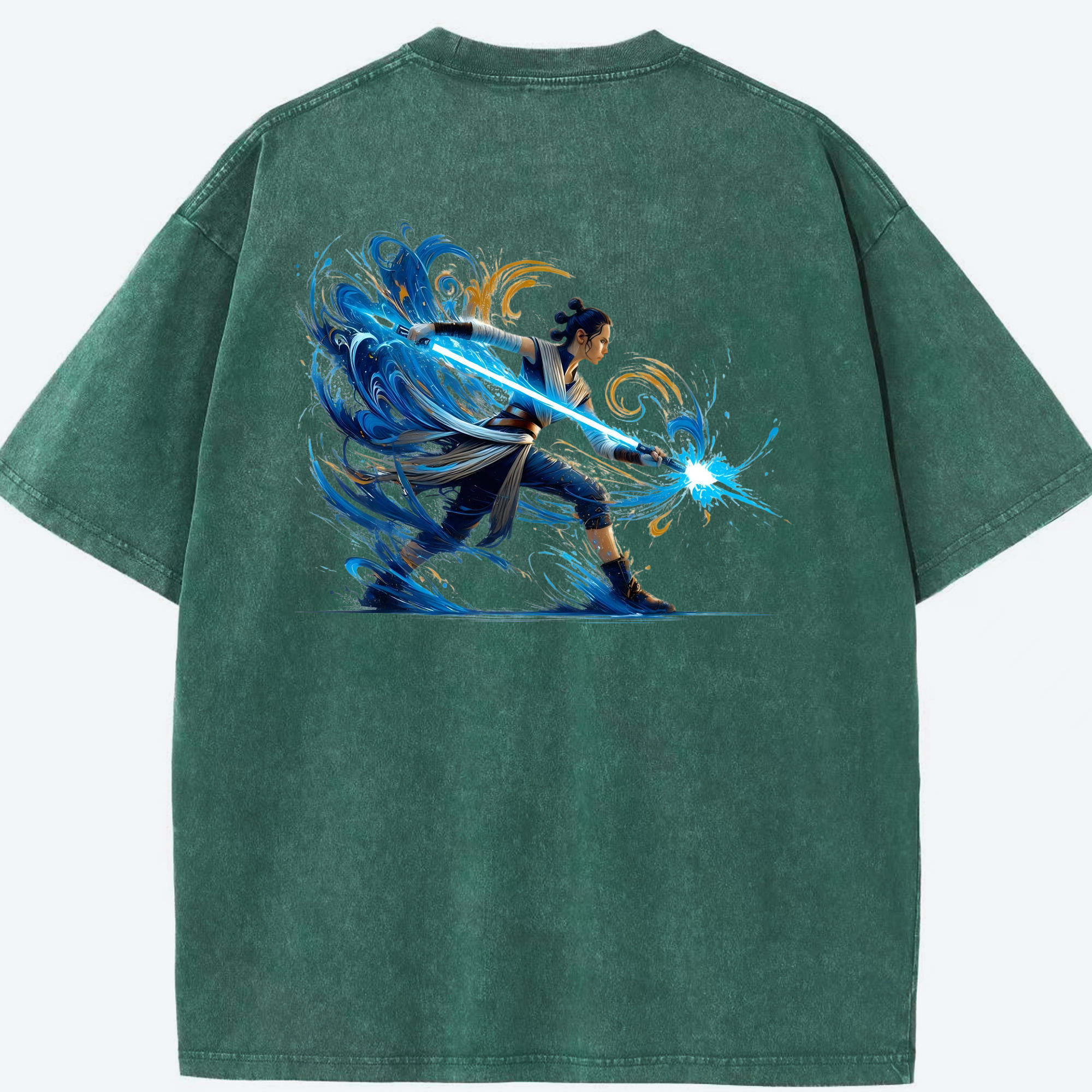 （画像用） スター・ウォーズ Star Wars 綿100% ヴィンテージ風 半袖Tシャツ（背面プリント）